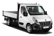 Van Hire North Shields - White 3.5 Tonne Folkestone Tipper Transit - Van hire North shields